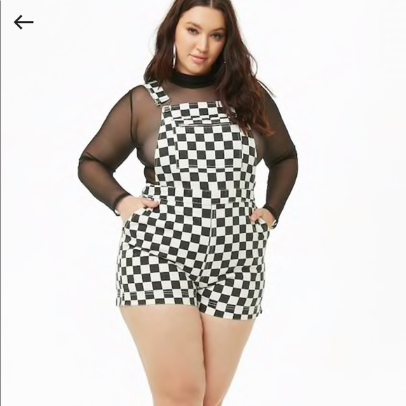 forever 21 plus size overalls